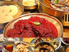-草家酱蟹炭火烤肉店(珲春南路一店)