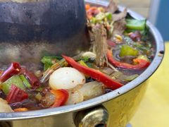 -炕锅羊肉土火锅面片大王