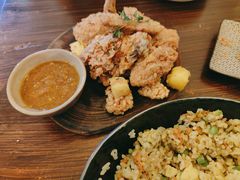 咸蛋黄鸡翅-小食院简餐厅