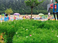 -黄河谷马拉湾海浪浴场