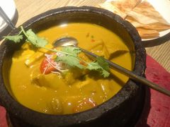 泰式咖哩配手抓饼-熹素·鲜美素食Vegetarian (天河领展店)