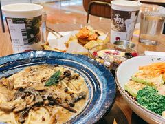 牛肝菌奶油意面-POKEE VIA&Brunch·维娅(重庆来福士店)