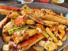 辣炒帝王蟹-蟹之国·精品蟹料理(极地店)