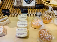 芋泥桂花奶酪三明治-啊噗吐呦现场烘焙(麦凯乐店)