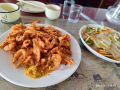 -北京龙庆四季香农家饭庄·灶台鱼·碳烤虹鳟鱼(龙庆峡店)