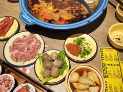 重庆原始红油现炒锅底-王歘歘·chuǎ火锅(五道营店)