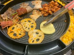 -三国惹火烤肉·中日韩烤肉集合店(百草路店)