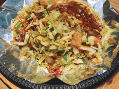 铁板圆白菜水晶粉-金豆角砂锅焖面(安贞店)