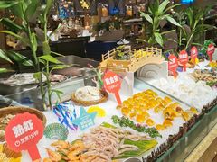 自助取餐区-芭菲盛宴·环球美食(锦城万达广场店)