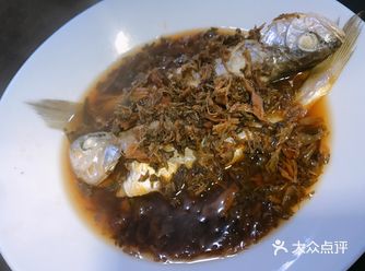 免油锅好吃的蒸菜～～干菜小黄鱼