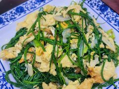 沙葱炒鸡蛋-壹阁胡羊焖饼(特色小吃街店)