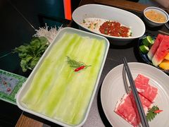 功夫青笋片-大隐·成都火锅Bistro(合生麒麟新天地店)