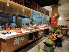 自助取餐区-厨掌柜长寿菜馆(古镇店)