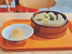 鲜肉荠菜蒸饺-刘鸿盛(罍街店)