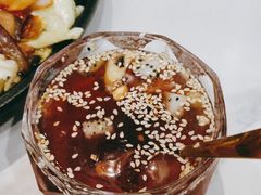 玫瑰红糖冰粉-黔派·贵州烙锅烤肉·米粉(车公庙店)