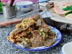 凉粉皮-宏宏无烟石板烧烤