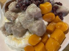 芋头牛奶棉綿冰-一心冰品(迎津街店)