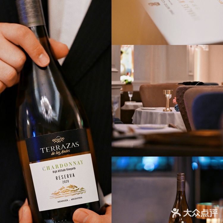 提前预订了TERRAZAS台阶红酒和酒店合作菜单