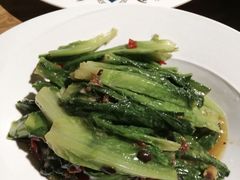 豆豉鲮鱼茼蒿-胖老汉椒麻鸡清真新疆菜(西御街店)