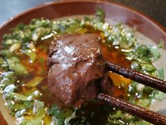 鲜鸭血-王婆乔鲜鱼自助火锅(蜀汉路店)