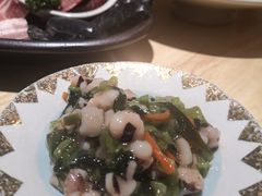 芥末章鱼-不倒翁炭火烧肉(永安里店)