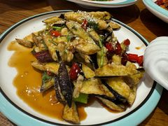 -东来菜馆•手抓海鲜家常菜•海鲜锅贴(鸽子窝店)
