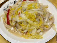 鱼饼炒娃娃菜-沈家门小海鲜