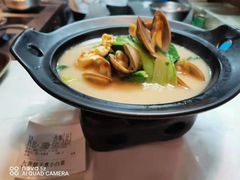 大黄蚬子煮小白菜-东方饺子王(大屯路店)
