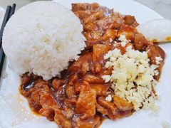 牛肉片茄子盖饭-臻味斋