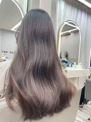 -INS羽毛接发·巴黎画染