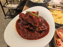 -草家酱蟹炭火烤肉店(珲春南路一店)