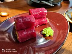 鲜虾脆皮红米肠-上海柏悦酒店·世纪100牛排馆