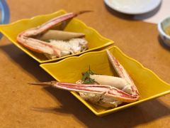 水煮螃蟹配醋-蟹道乐(道顿堀本店)