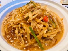 酸萝卜炒粉-正德楼果木烤鸭·渔家菜(东港店)