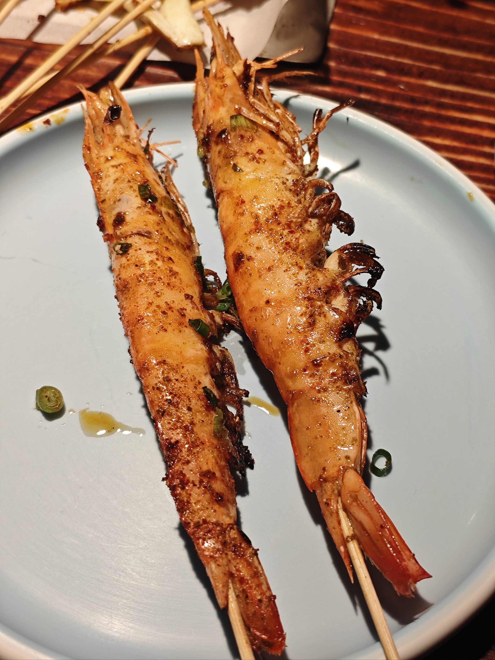 味道很好,环境也不错,性价比超高,推荐!烤大虾