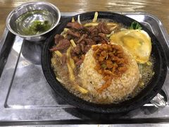 牛柳铁板饭-晓庄学院-食堂