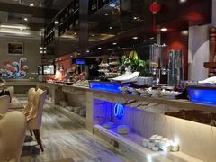自助取餐区-鸿腾国际大酒店-海鲜姿造海鲜烤肉自助餐