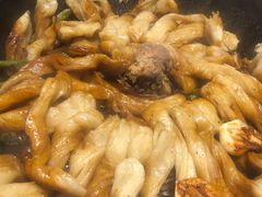 排骨豆角卷子-华盛园卷子王农家菜水库鱼