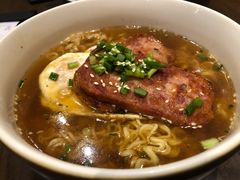 香煎午餐肉配蛋面-新旺茶餐厅(嘉里城店)