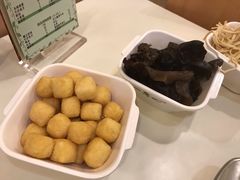 油豆腐-一席地·本地鸡窝·杭帮鸡火锅(萧山银隆百货店)