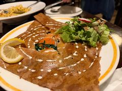 烟熏三文鱼芝士菠菜荞麦饼-La Creperie法餐厅(桃江路店)