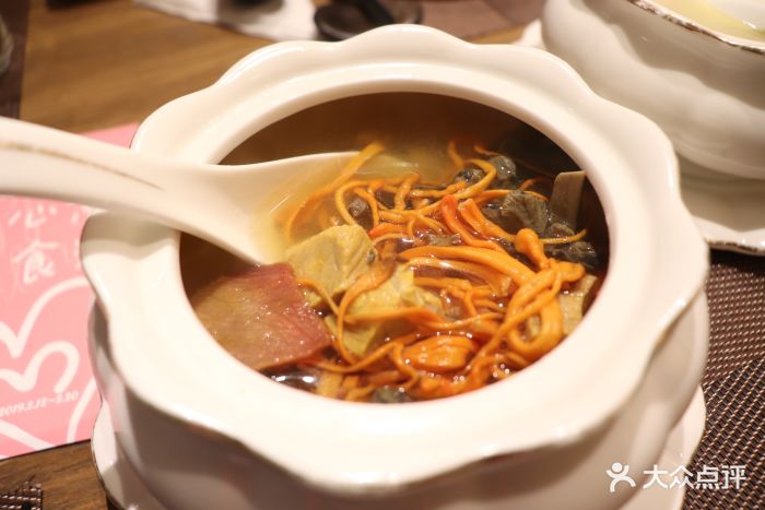 满足食光(hm龙茗店)蛹虫草乌鸡汤图片