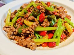 嫩姜炒黄牛肉-乡里八闽·福州乡土菜(高宅店)