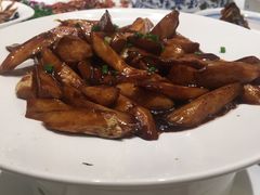 油焖茭白-乾隆美食·本帮菜(黄河路店)
