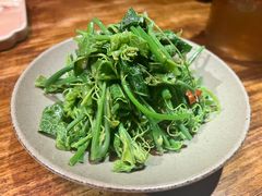 椒麻丝瓜尖-兰溪小馆(东直门簋街店)