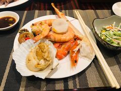 -广州万富希尔顿酒店-感趣自助餐厅·生蚝海鲜刺身