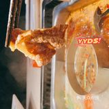 天冷第一餐火锅～牛蛙鱼头兼得