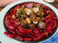 煎炒雪花牛肉粒-九福楼大酒店