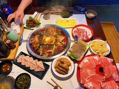 重庆九宫格麻辣红锅-梯坎老火锅(天禧店)