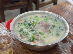 传统暖胃薄荷牛肉粥-南记食粥坊·宵夜大排档(莲花总店)